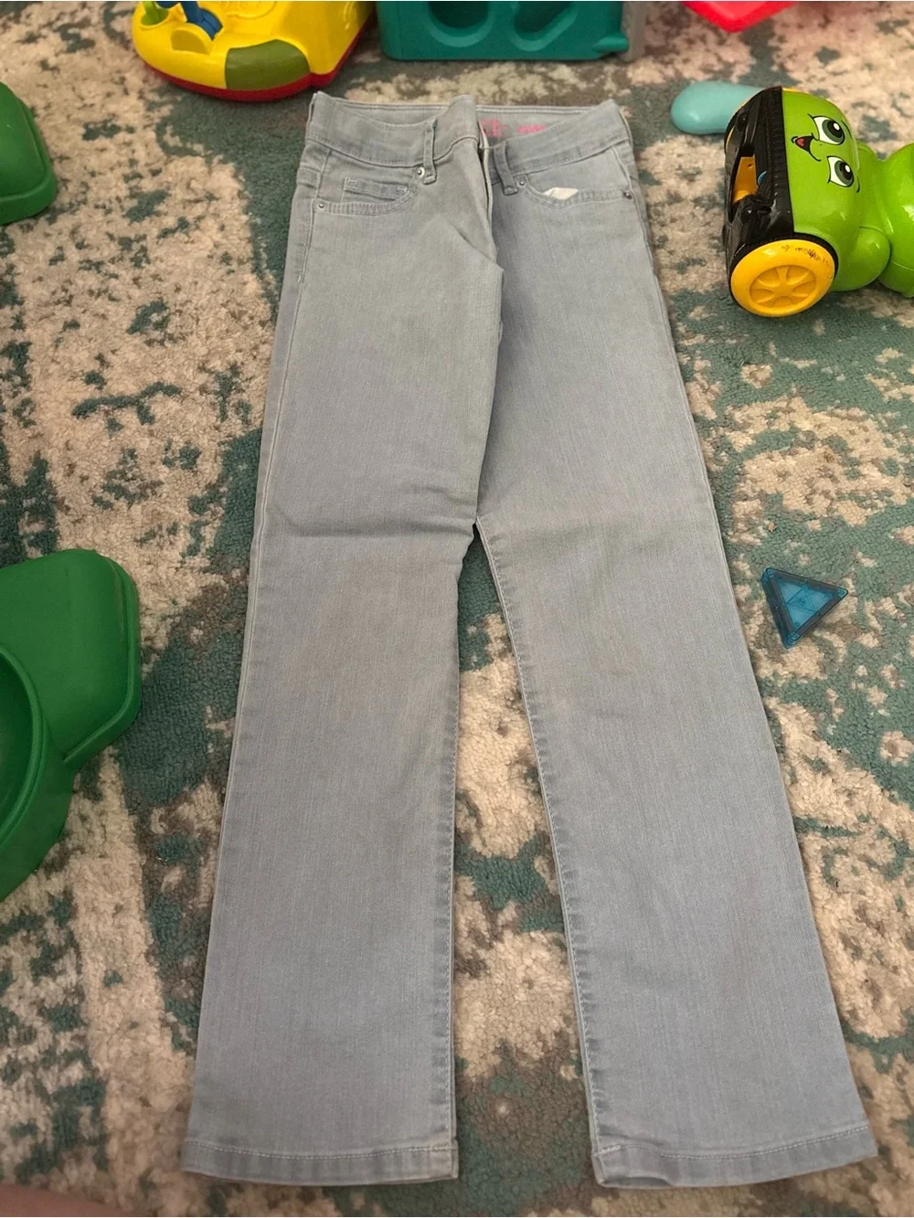 The Children's Place dark blue distressed kids' skinny jeans